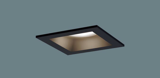 パナソニック ダウンライト 高気密SB形 集光タイプ LEDフラットランプ用 専用調光器対応(別売) 埋込穴□100mm 60形ダイクール電球1灯器具相当 温白色 (ランプ付) XAD1124VCB1(LGD9104+LLD2020VCB1)