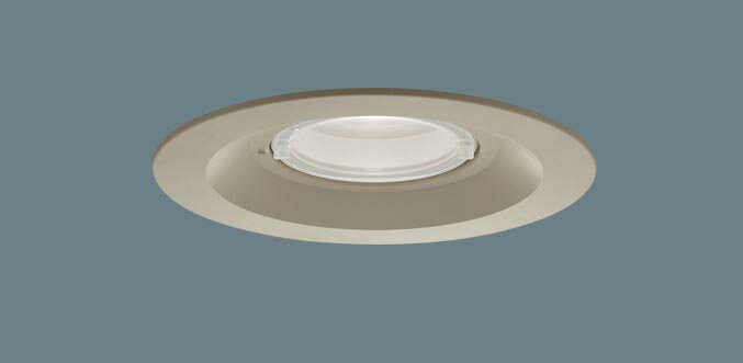 パナソニック　軒下用ダウンライト　美ルック　高気密SB形　集光タイプ　LEDフラットランプ用　防湿型　防雨型　専用調光器対応（別売）　埋込穴φ150mm　60形ダイクール電球1灯器具相当　温白色　(ランプ付)　XED1232VCB1(LRD9202+LLD2020MVCB1)