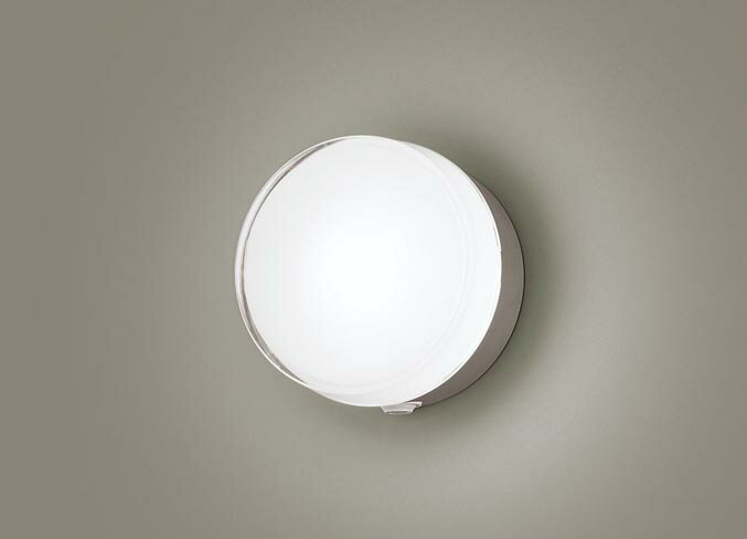 パナソニック　壁直付型　LED（昼白色）　ポーチライト　拡散タイプ・密閉型　防雨型・FreePaお出迎え・明るさセンサ付・段調光省エネ型　40形電球1灯器具相当　LED内蔵　LGWC80336KLE1