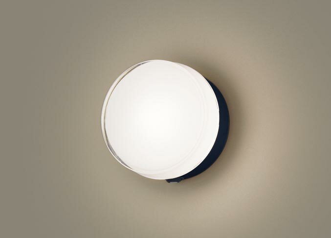 パナソニック　壁直付型　LED（電球色）　ポーチライト　拡散タイプ・密閉型　防雨型・FreePaお出迎え・フラッシュ・明るさセンサ付・段調光省エネ型　40形電球1灯器具相当　LED内蔵　LGWC81317KLE1