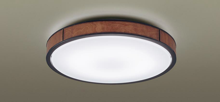 パナソニック　天井直付型　LED（昼光色〜電球色）　シーリングライト　リモコン調光・リモコン調色・カチットF　引掛シーリング　〜8畳　LED内蔵　LGC31151K
