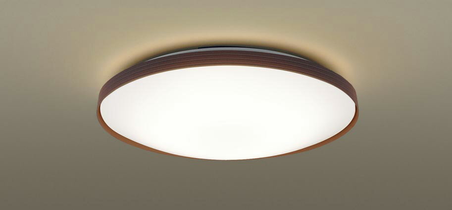 パナソニック　天井直付型　LED（昼光色〜電球色）　シーリングライト　リモコン調光・リモコン調色・カチットF　引掛シーリング　〜12畳　LED内蔵　LSEB1166K