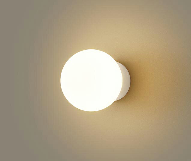 パナソニック　天井直付型・壁直付型　LED（電球色）　ブラケット　LED電球交換型　白熱電球40形1灯器具相当　LED電球小形電球タイプ（E17）(ランプ付)　LGB81563F