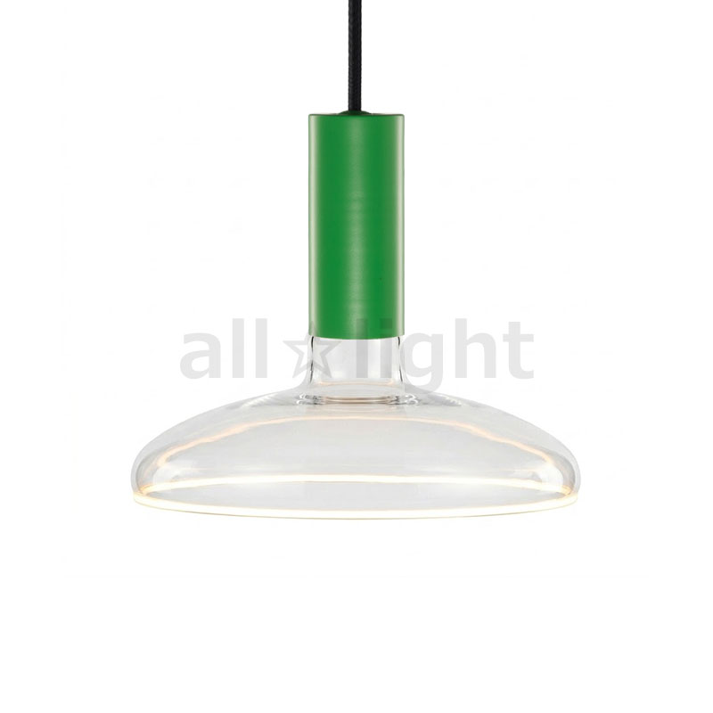 well lit　ウェルリット　ペンダントライト+LEDランプセット　SPIN PENDANT+AZURE　調光　引掛シーリング　全光束460lm　6W　電球色2200K　本体:GREEN SERENE/グリーンセリーン　LEDランプ:AZURE ORBIT　SPINPENDANTGREENSERENE+AZUREORBIT
