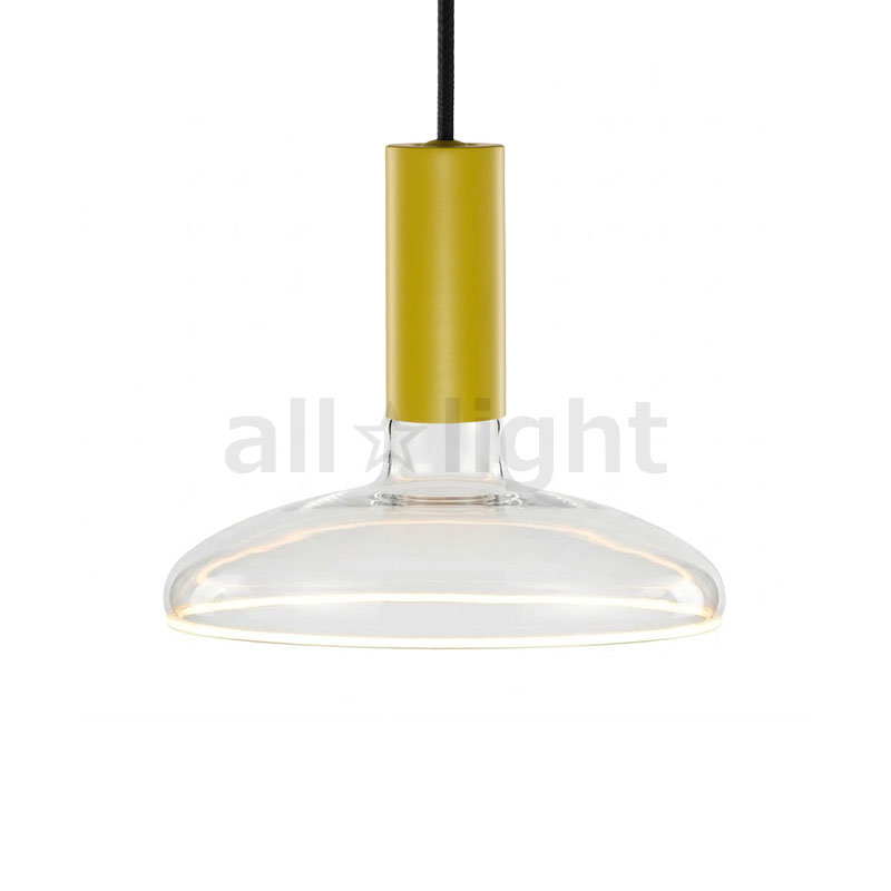 well lit　ウェルリット　ペンダントライト+LEDランプセット　SPIN PENDANT+AZURE　調光　引掛シーリング　全光束460lm　6W　電球色2200K　本体:MERRILY CELERY/メリリーセロリ　LEDランプ:AZURE ORBIT　SPINPENDANTMERRILYCELERY+AZUREORBIT