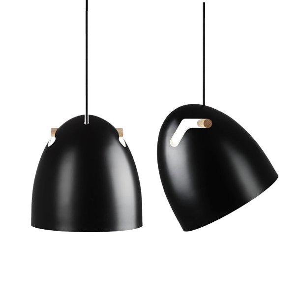 ロイヤルファニチャー DARO(ダロ) BELL +30P1(ベル) ペンダントライト 引掛シーリング ランプ別売(E26 60W×1) ブラック DABELL30P1PBK [2]