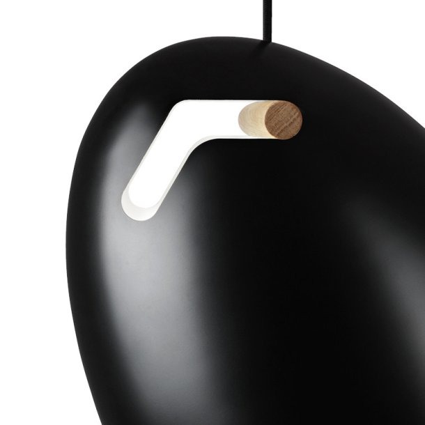 ロイヤルファニチャー DARO(ダロ) BELL +30P1(ベル) ペンダントライト 引掛シーリング ランプ別売(E26 60W×1) ブラック DABELL30P1PBK [3]