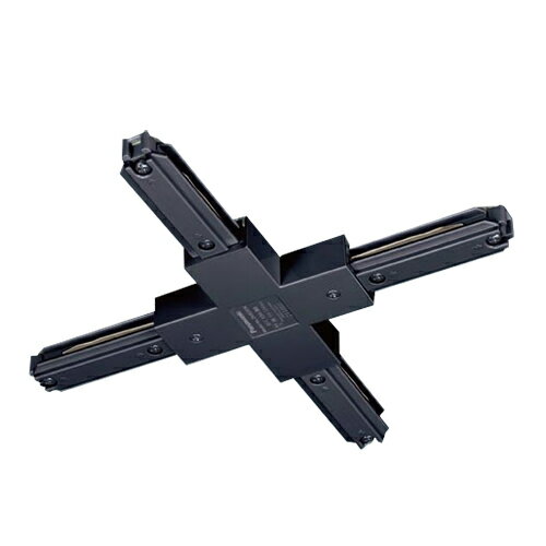 パナソニック　配線ダクト用　ジョイナ＋(クロス)　ブラック（黒）　DH0247K