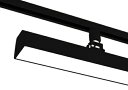TES LIGHTING 配線ダクトレール用 LEDベースライト リビアーノプラス 450mmタイプ 色温度:3500K(温白色相当)(LED一体型) 光束:1398lm 本体色:黒(ブラック) TFL8457B35(3)