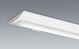 三菱　LEDライトユニット形ベースライト　Myシリーズ　器具本体　40形タイプ(40W形タイプ)　人感センサ付器具　中天井用　直付形　逆富士タイプ　W230(230幅)　全長1250mm　※ライトユニット別売　ELLHVS42301 ※受注生産品