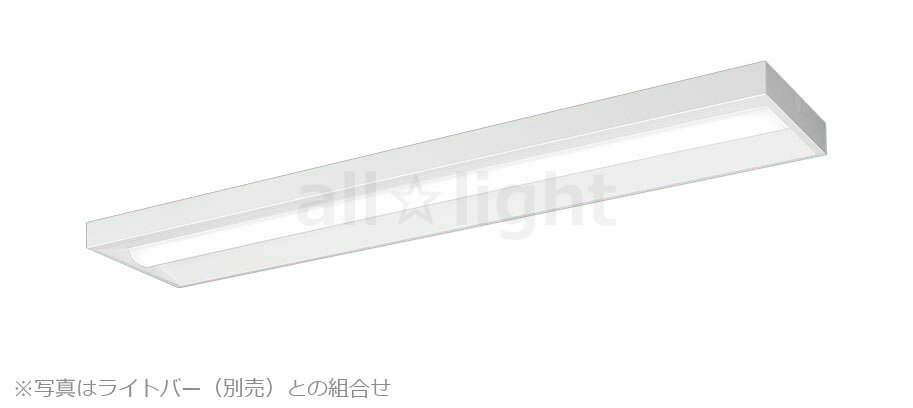 パナソニック　一体型LEDベースライト　iDシリーズ　本体　40形　直付型　スリムベ...