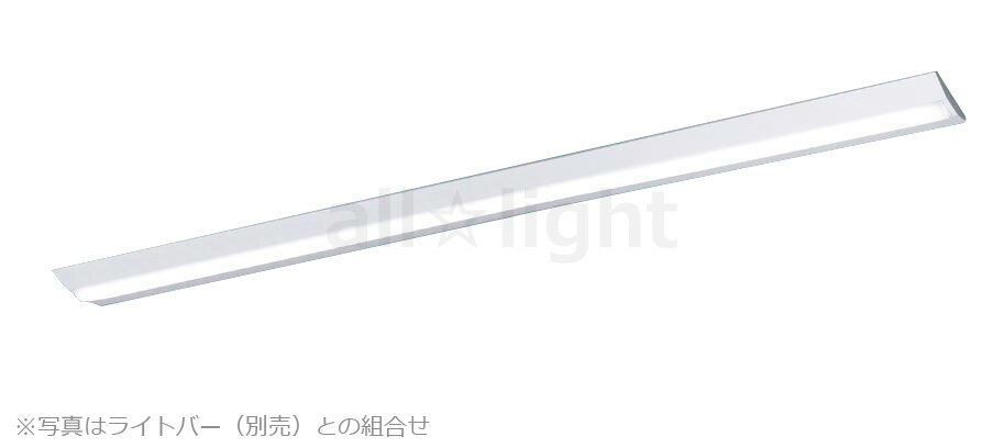 パナソニック 一体型LEDベースライト iDシリーズ 本体 110形 直付型 Dスタイル(逆富士型) W230 ※ライトバー別売 NNLK82523