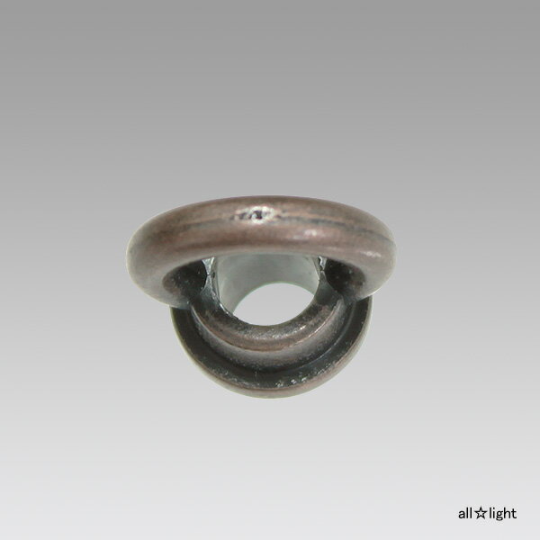 ★　ループ　ネジ付き　アンティークコパー色（銅）仕上　W18mm×H26mm　2010AC