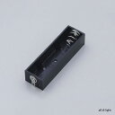 ELPA 電池ボックス 単4×1本用 フラット型 ラグ端子 直列1.5V引き出し用 UM410NH