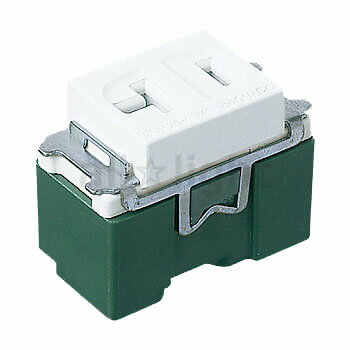 パナソニック フルカラー配線器具 埋込15A・20A兼用シングルコンセント 20A 125V セラミックホワイト WN1821CW