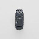 アメリカン電機 2P 15A 125V 引掛形 防水形コードコネクタボディ(ナイロン製) 黒 2114N