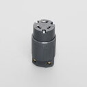 アメリカン電機 接地形2P 20A 480V 引掛形コードコネクタボディ (ナイロンカバー) 3244NL8
