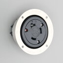 アメリカン電機 3P 60A 600V 引掛形フランジコンセント 3666