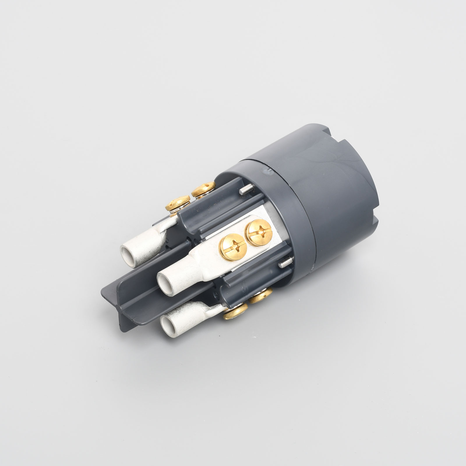 アメリカン電機　接地形3P 100A 600V　引掛形　防水形コードコネクタボディ (ゴムカバー)　41064RW 2