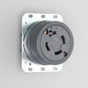 アメリカン電機 接地形3P 60A 600V 引掛形埋込コンセント 4660