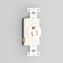アメリカン電機 接地形2P 15A 125V 抜止形埋込コンセント 白 7110GNZIV