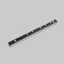 アメリカン電機 接地形2P 20A 250V 0Uコンセントバー 20A入力 IEC C-13×10ヶ口 + IEC C-19×2ヶ口 HA9120LVS ※受...