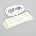 アメリカン電機 接地形2P 15A 125V パラタップ 平刃形8ヶ口 コード3M ハーネスプラグ KC1036H ※受注生産品
