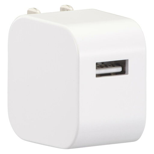 オーム電機 USBアダプター Type-A×1 収納式プラグ ホワイト(白) TypeA USB HSAU11EW オーム電機 USBアダプター Type-A×1 収納式プラグ ホワイト(白) TypeA USB HSAU11EW