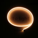 ノア DC12V 家具用LED照明(什器用) フレキシブルシリコンLEDライト 埋込取付 本体長505mm DCジャック付 光源色:電球色(約2600K) DC...