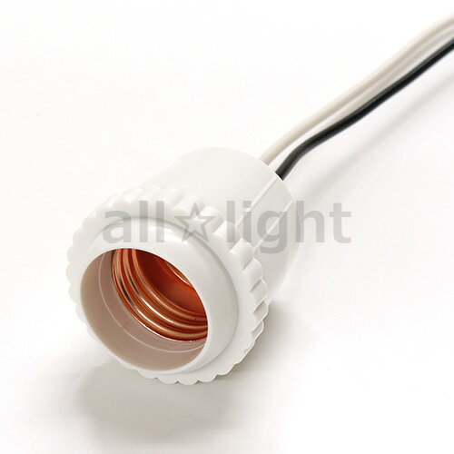 キョーワ　プラソケット（花形） E26口金用 白　PE26白