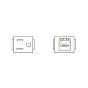 TERADA フロアコンセント テラコン フリーアクセスフロア用 スマートコンセント SFC・SMR・SMS・SIR・SISシリーズ 器具ブロック(電源接地付×...