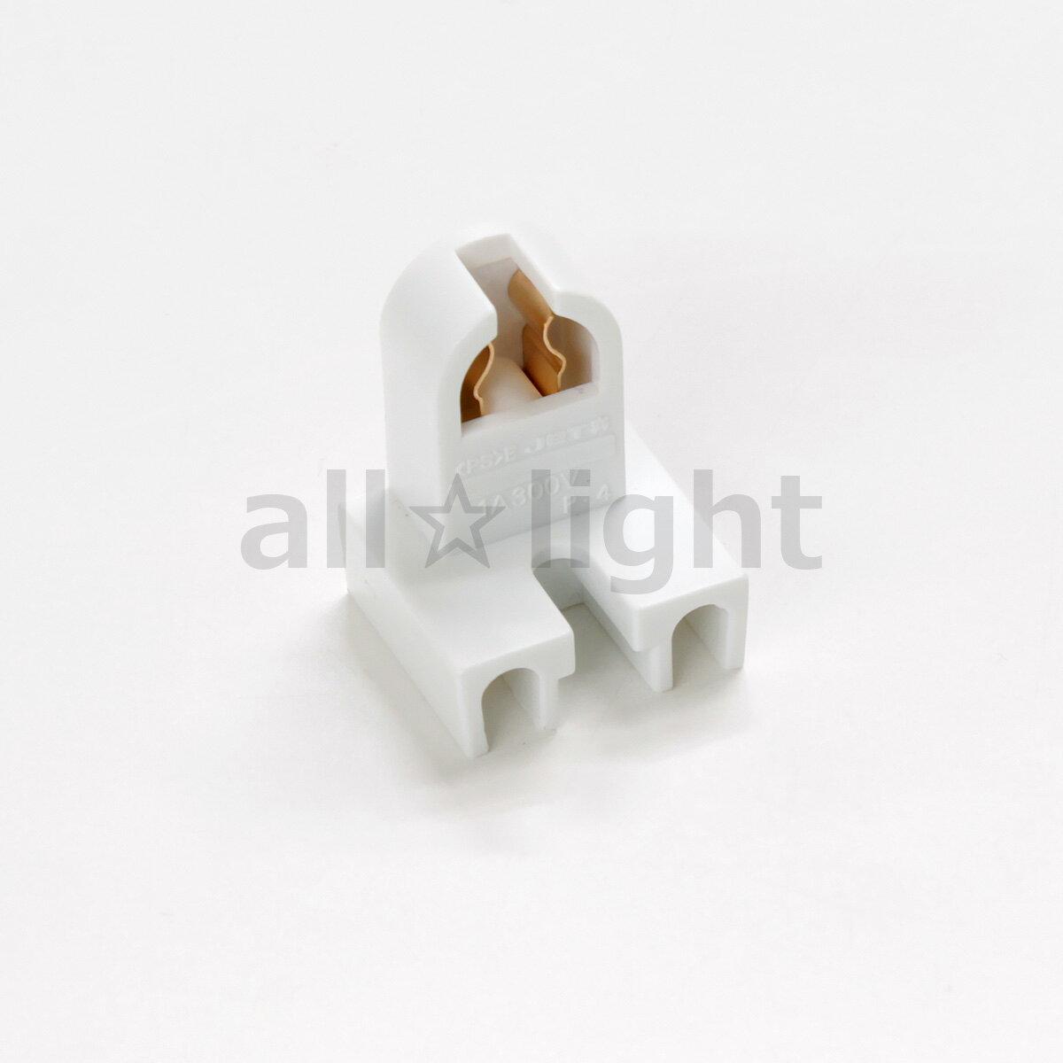 TOZAI 蛍光灯用L形ソケット G5口金用 PP (ポリプロピレン) 端子仕様 半田 TS770G5