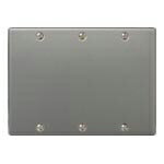 パナソニック　アドバンスシリーズ配線器具　新金属スイッチプレート　カバープレート　取付枠付　3連..