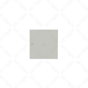 樂天商城 - 神保電器　artific series(アーティフィックシリーズ)　埋込スイッチ操作板　表示灯付　ネーム入り(印刷ネーム:1)　ダブル　コンテンポラリーグレー　AWNGD001CG ※受注生産品