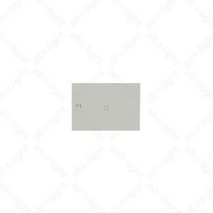 樂天商城 - 神保電器　artific series(アーティフィックシリーズ)　埋込スイッチ操作板　表示灯付　中央専用　ネーム入り(印刷ネーム:2)　トリプル　コンテンポラリーグレー　AWNGTC002CG ※受注生産品