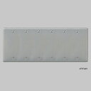 パナソニック フルカラー配線器具 新金属プレート カバープレート 取付枠付 6連用 WN7596