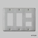 パナソニック フルカラー配線器具 ステンレスプレート 標準プレート 3連用 8コ用(3コ+3コ+2コ用) WN7608K