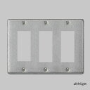パナソニック フルカラー配線器具 ステンレスプレート 標準プレート 3連用 9コ用(3コ+3コ+3コ用) WN7609K