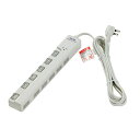 ELPA LEDランプスイッチ付タップ 横挿し 6個口 3m WLSLY630MBW(3)