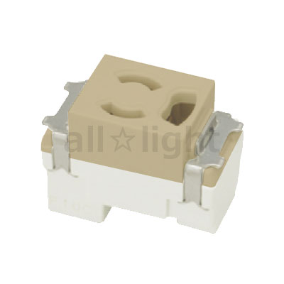 神保電器　J・WIDEシリーズ　埋込抜止接地シングルコンセント　2PE　15A　125V　ライトベージュ　JECBN9GL ※受注生産品
