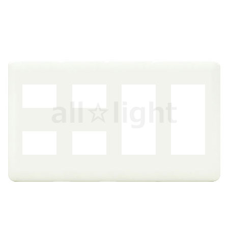 神保電器　J・WIDEシリーズ　WJDシリーズ　2ピースコンセントプレート　4連用　10コ用（2コ+2コ+3コ+3..