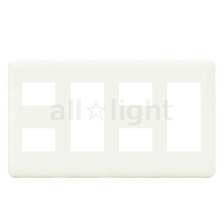 神保電器　J・WIDEシリーズ　WJDシリーズ　2ピースコンセントプレート　4連用　10コ用（2コ+3コ+2コ+3..