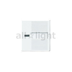 パナソニック　コスモシリーズ ワイド21　埋込スイッチハンドル　表示付・ネーム付　2コ用（ダブル）　ホワイト　WT3032Wのサムネイル