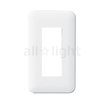 パナソニック　コスモシリーズワイド21　コンセントプレート　ラウンド　1連用　3コ用　ホワイト　WTF7003Wのサムネイル