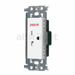 パナソニック アドバンスシリーズ配線器具 15A・20A兼用 埋込接地コンセント 金属枠付 20A 250V セラミックホワイト WTL19223W