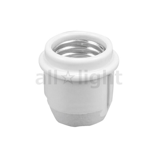 青山電陶 E26小サクラソケット 白 セト製 E26口金用 E2623