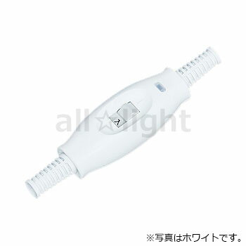 パナソニック　7A　スライド式中間スイッチ　袋打コード用　ブッシング付　片切　ベターランプ付　ブラ..