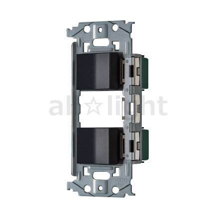 パナソニック SO−STYLE(ソー・スタイル) スイッチ・取付枠セット品 ダブル スイッチE(4路)×2 15A 300V AC マットブラック ...