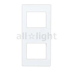 パナソニック　コスモシリーズワイド21　化粧カバー　2コ用　ホワイト　WTF3112W