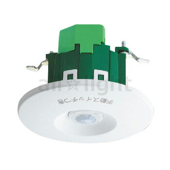 パナソニック 天井取付熱線センサ付自動スイッチ 3Aタイプ 親器 明るさセンサ付 天井穴あけ寸法φ70mm 3A 100V AC ホワイト WTK2401K